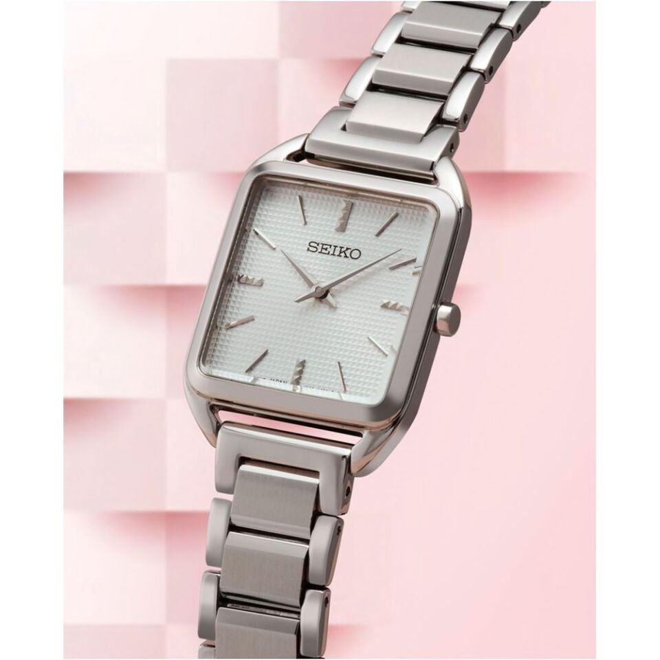 Seiko SWR073P Quartz Çelik Gri 26 mm Kadın Kol Saati