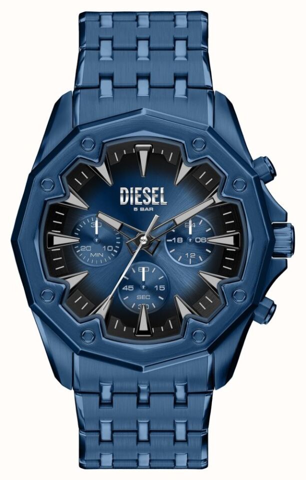 Diesel DZ4705 Quartz Çelik Mavi 46 mm Erkek Kol Saati