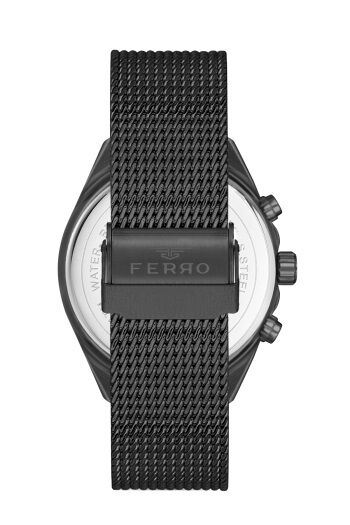 Ferro 46 mm Füme Hasır Kordon Erkek Kol Saati FM31306C-V FM31306C-V
