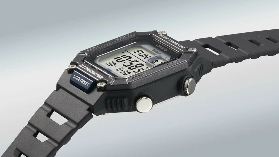 Casio WS-B1000-1AVDF Quartz Dijital Siyah 10 ATM 41 mm Erkek Kol Saati