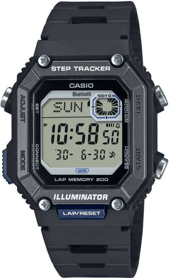 Casio WS-B1000-1AVDF Quartz Dijital Siyah 10 ATM 41 mm Erkek Kol Saati