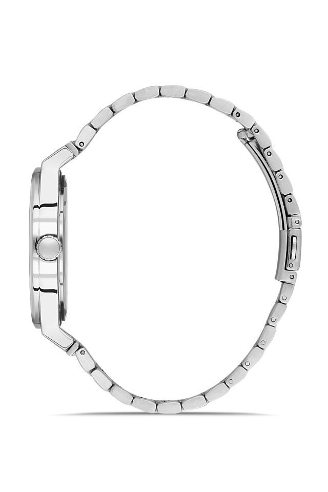 Ferro Gümüş Çelik Kordon Erkek Kol Saati F11592AWT-A 3ATM Su Geçirmez 2 Yıl Garantili HediyePaketli