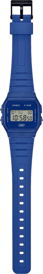 Casio F-91WB-2A1DF Quartz Silikon Mavi 35 mm Kadın Kol Saati