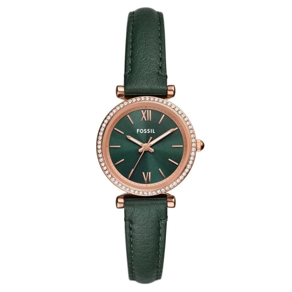 Fossil FES5370 Quartz Deri Yeşil 28 mm Kadın Kol Saati