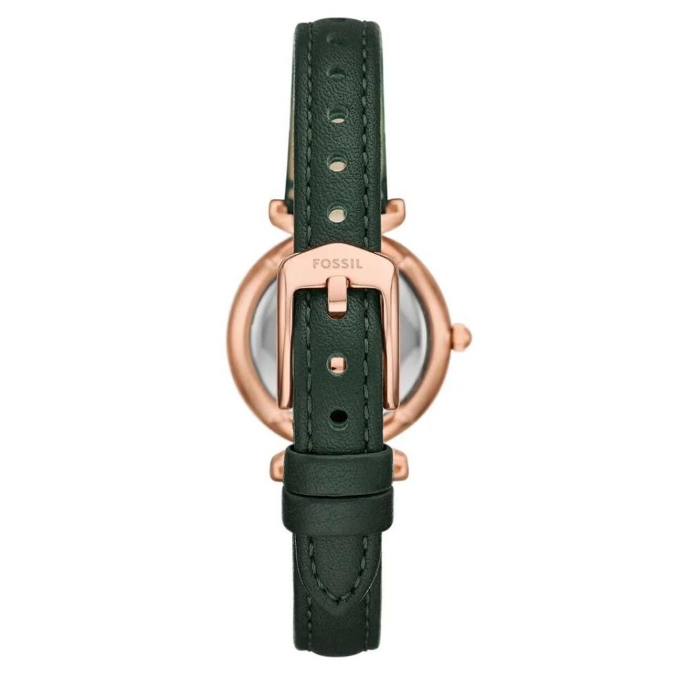 Fossil FES5370 Quartz Deri Yeşil 28 mm Kadın Kol Saati