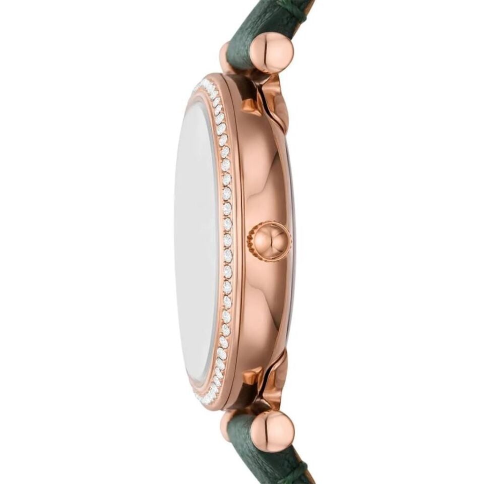 Fossil FES5370 Quartz Deri Yeşil 28 mm Kadın Kol Saati