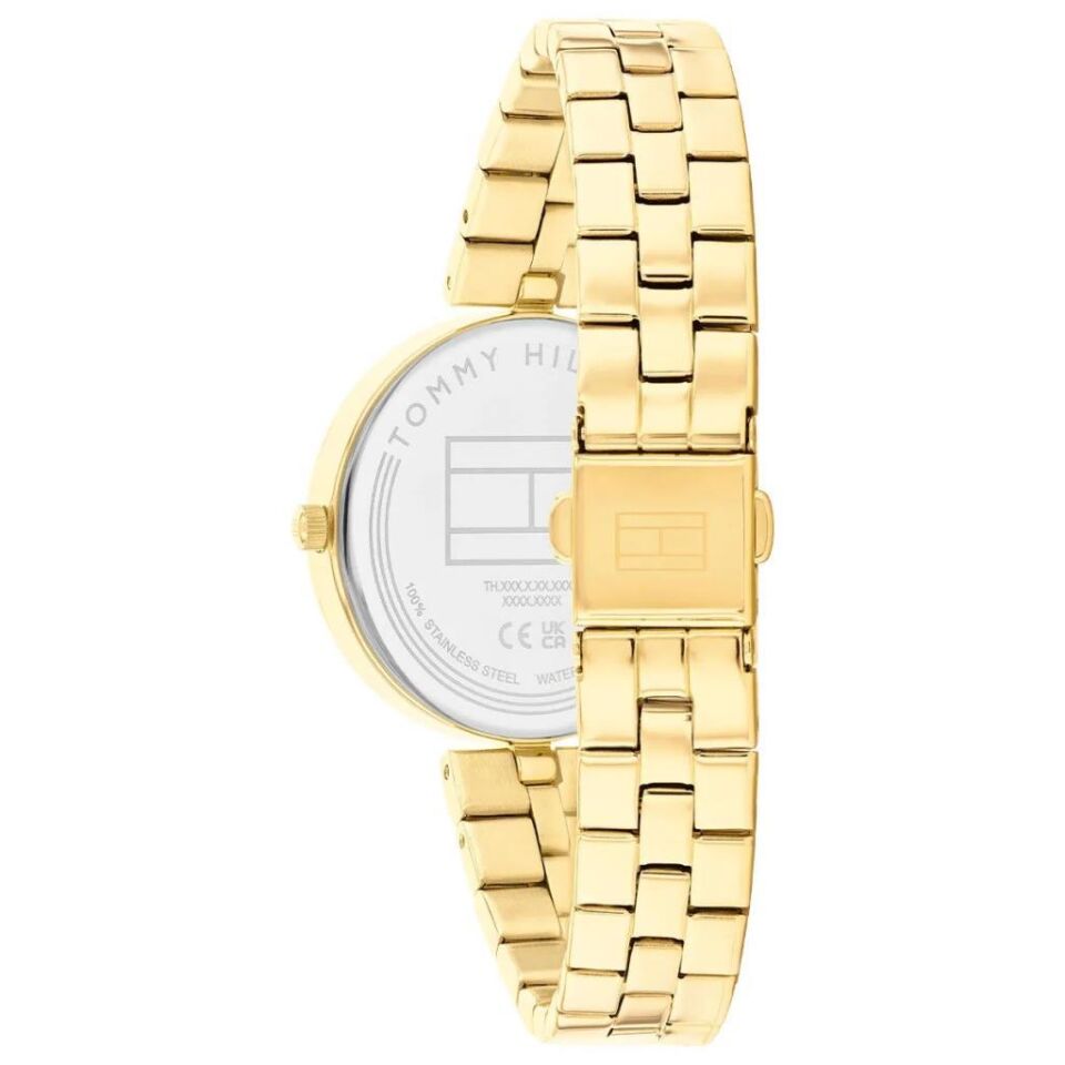 Tommy Hilfiger TH1782685 Quartz Çelik Altın Rengi Gri Kadran 34 mm Kadın Kol Saati