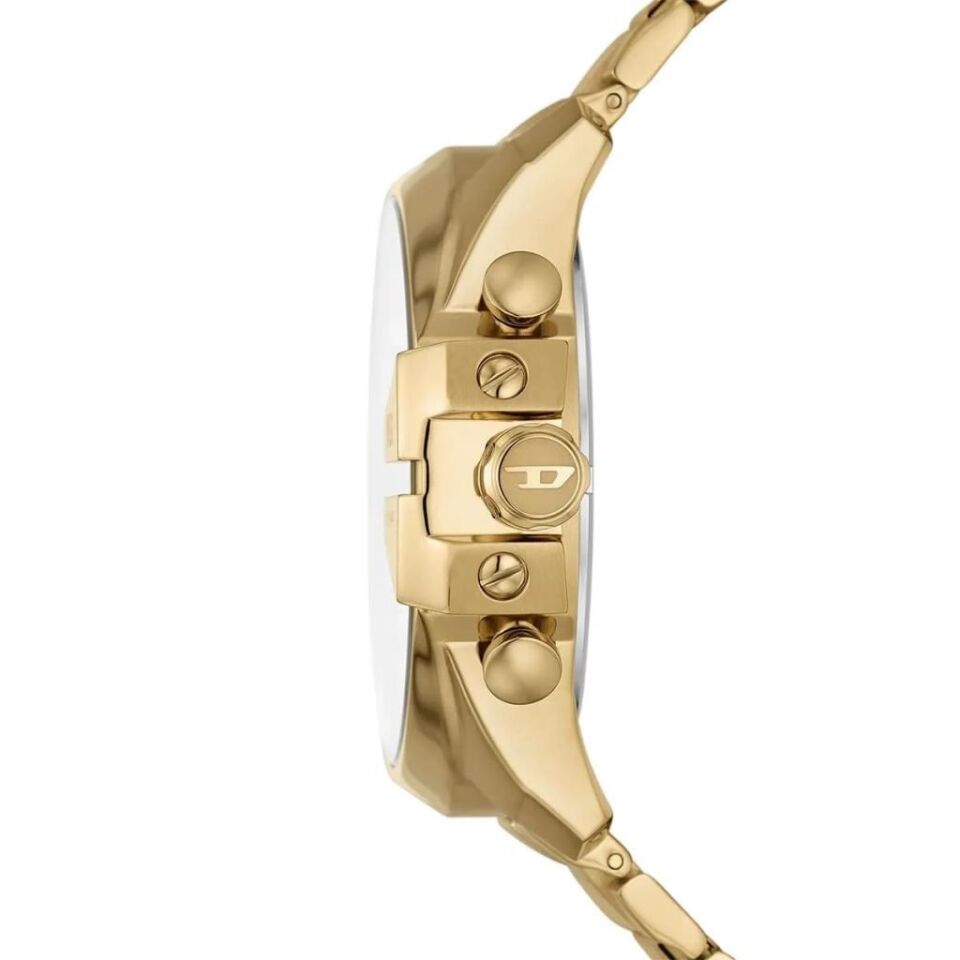 Diesel DZ4642 Quartz Çelik Altın Rengi 10 ATM 51 mm Erkek Kol Saati