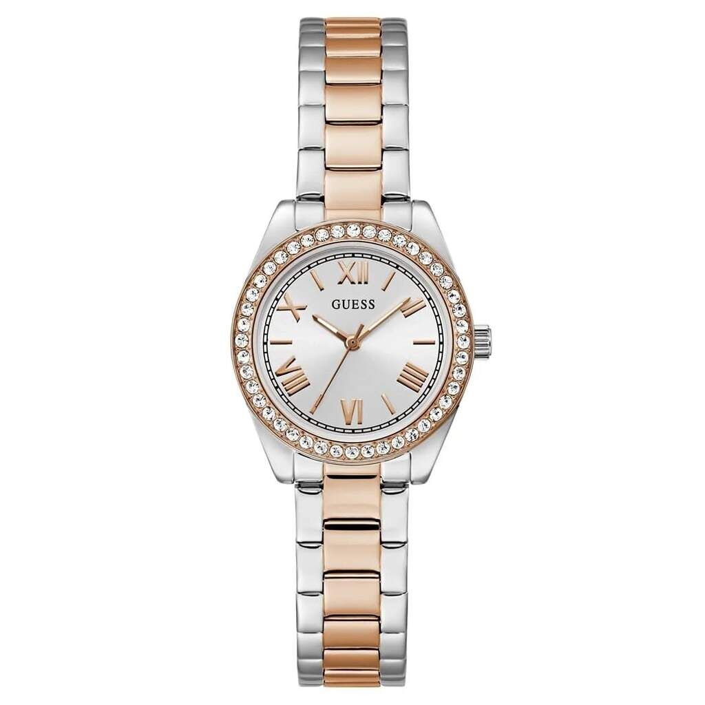 Guess GUGW0841L3 Quartz Çelik Gri Rosegold 30 mm Kadın Kol Saati