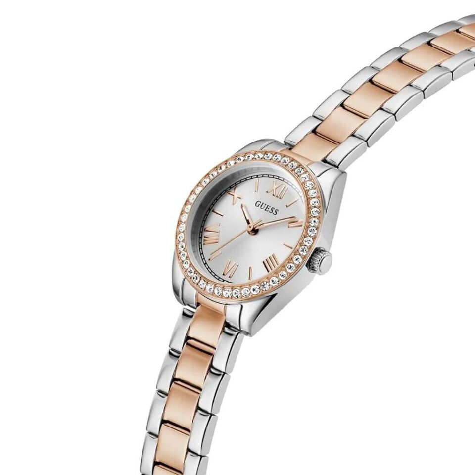 Guess GUGW0841L3 Quartz Çelik Gri Rosegold 30 mm Kadın Kol Saati