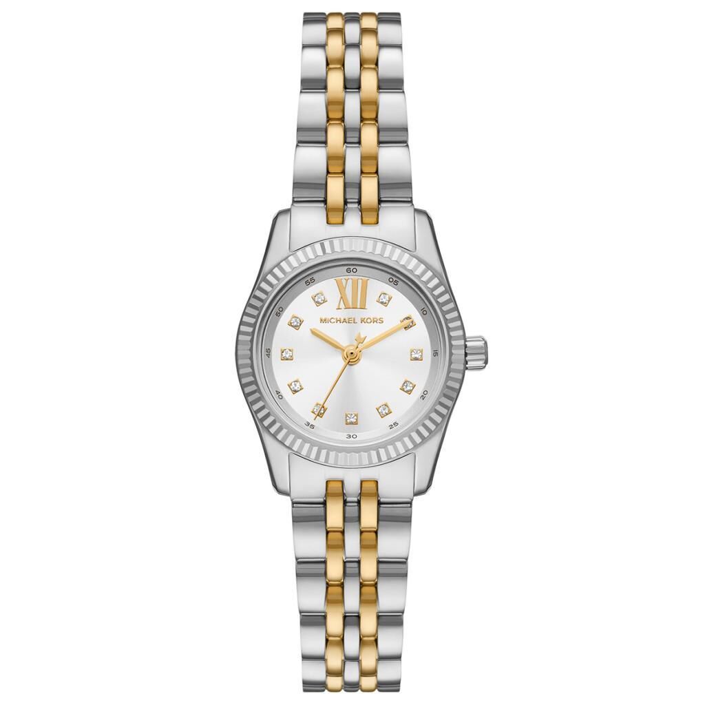Michael Kors MK4740 Quartz Çelik Altın/Gri Beyaz Kadran 26 mm Kadın Kol Saati
