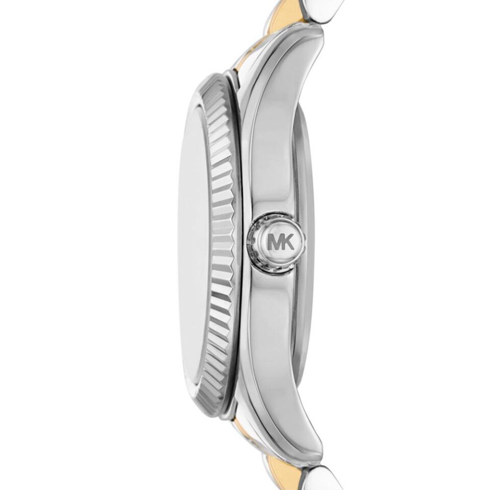 Michael Kors MK4740 Quartz Çelik Altın/Gri Beyaz Kadran 26 mm Kadın Kol Saati
