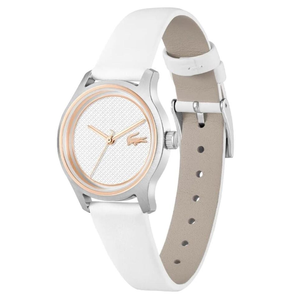 Lacoste 2001392 Quartz Deri Beyaz 30 mm Kadın Kol Saati