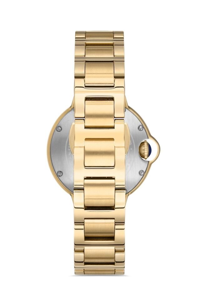 Hislon Ql120g-10sg Quartz Çelik Altın Rengi 34 mm Kadın Kol Saati