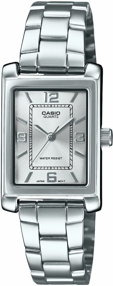 Casio LTP-1234DD-7ADF Quartz Çelik Gri 21 mm Kadın Kol Saati