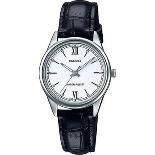 Casio LTP-V005L-7B2UDF Quartz Deri Siyah 28 mm Kadın Kol Saati