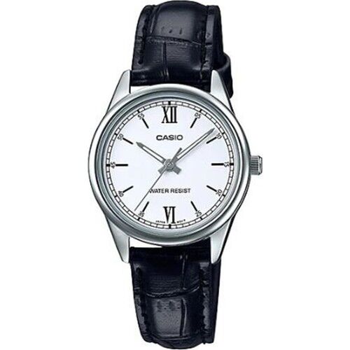 Casio LTP-V005L-7B2UDF Quartz Deri Siyah 28 mm Kadın Kol Saati