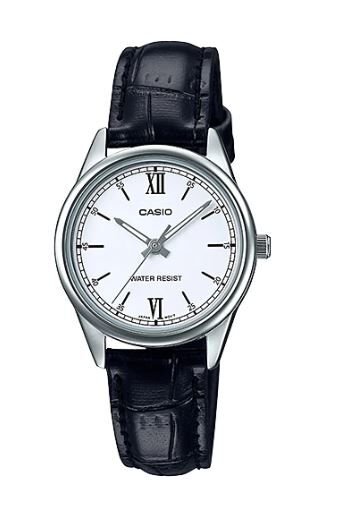 Casio LTP-V005L-7B2UDF Quartz Deri Siyah 28 mm Kadın Kol Saati