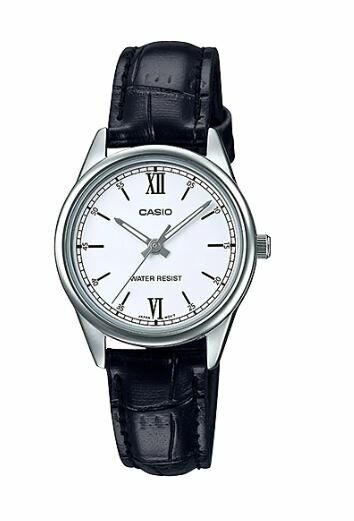 Casio LTP-V005L-7B2UDF Quartz Deri Siyah 28 mm Kadın Kol Saati