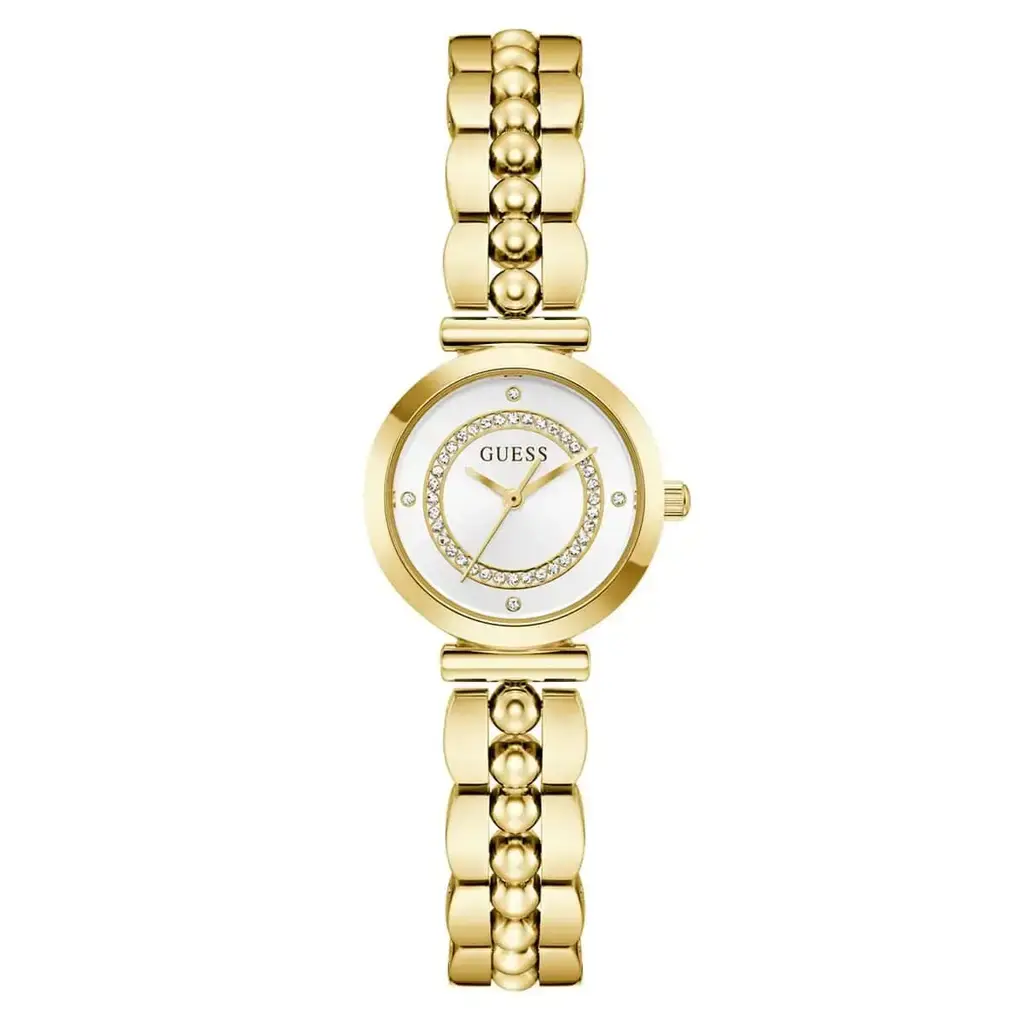 Guess GUGW0994L2 Quartz Çelik Altın Rengi Beyaz Kadran 26 mm Kadın Kol Saati