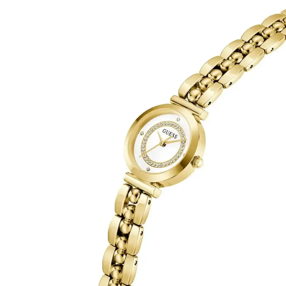 Guess GUGW0994L2 Quartz Çelik Altın Rengi Beyaz Kadran 26 mm Kadın Kol Saati