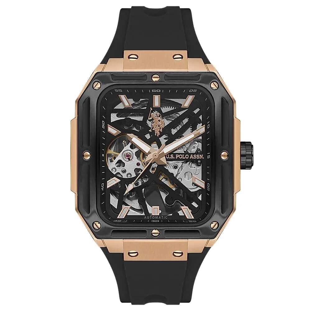 U.s. Polo Assn. USPA1122-05 Quartz Silikon Siyah Erkek Kol Saati