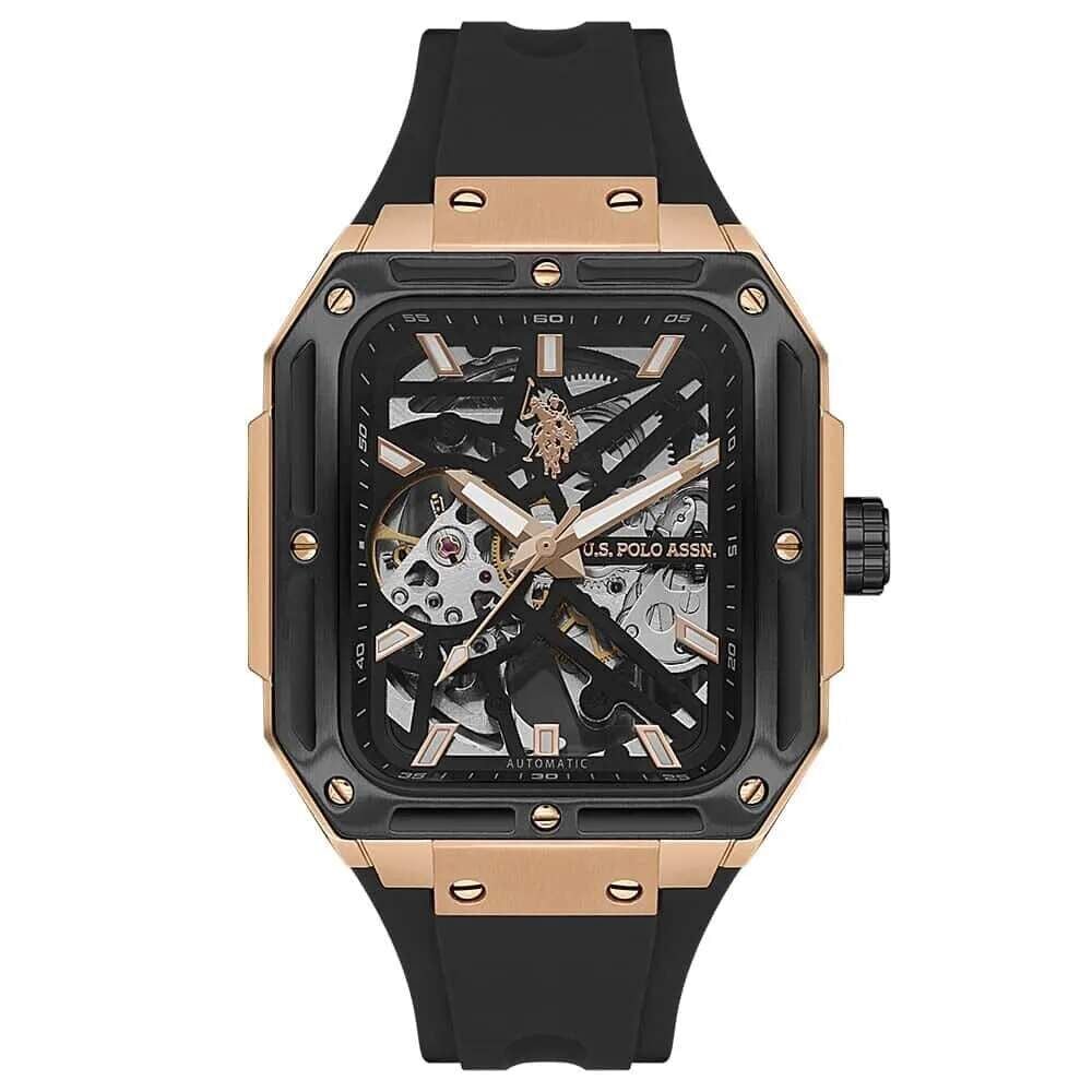 U.s. Polo Assn. USPA1122-05 Quartz Silikon Siyah Erkek Kol Saati