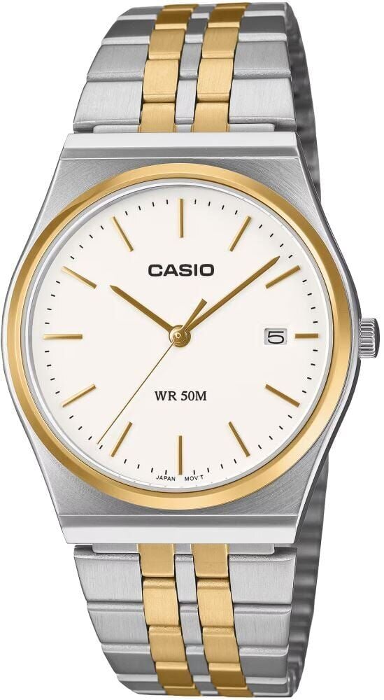 Casio Mtp-B145sg-7Avdf Quartz Çelik Altın-Gri 35 mm Erkek Kol Saati