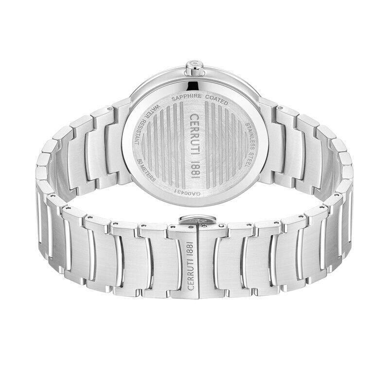 Cerruti 1881 CIWGA0043101 Quartz Çelik Gri Mavi Kadran 42 mm Erkek Kol Saati