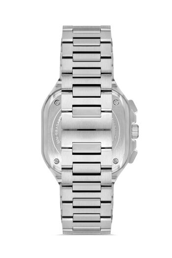 Ferro FM11497AWT-A6 Quartz Çelik Gri Yeşil Kadran 42 mm Erkek Kol Saati