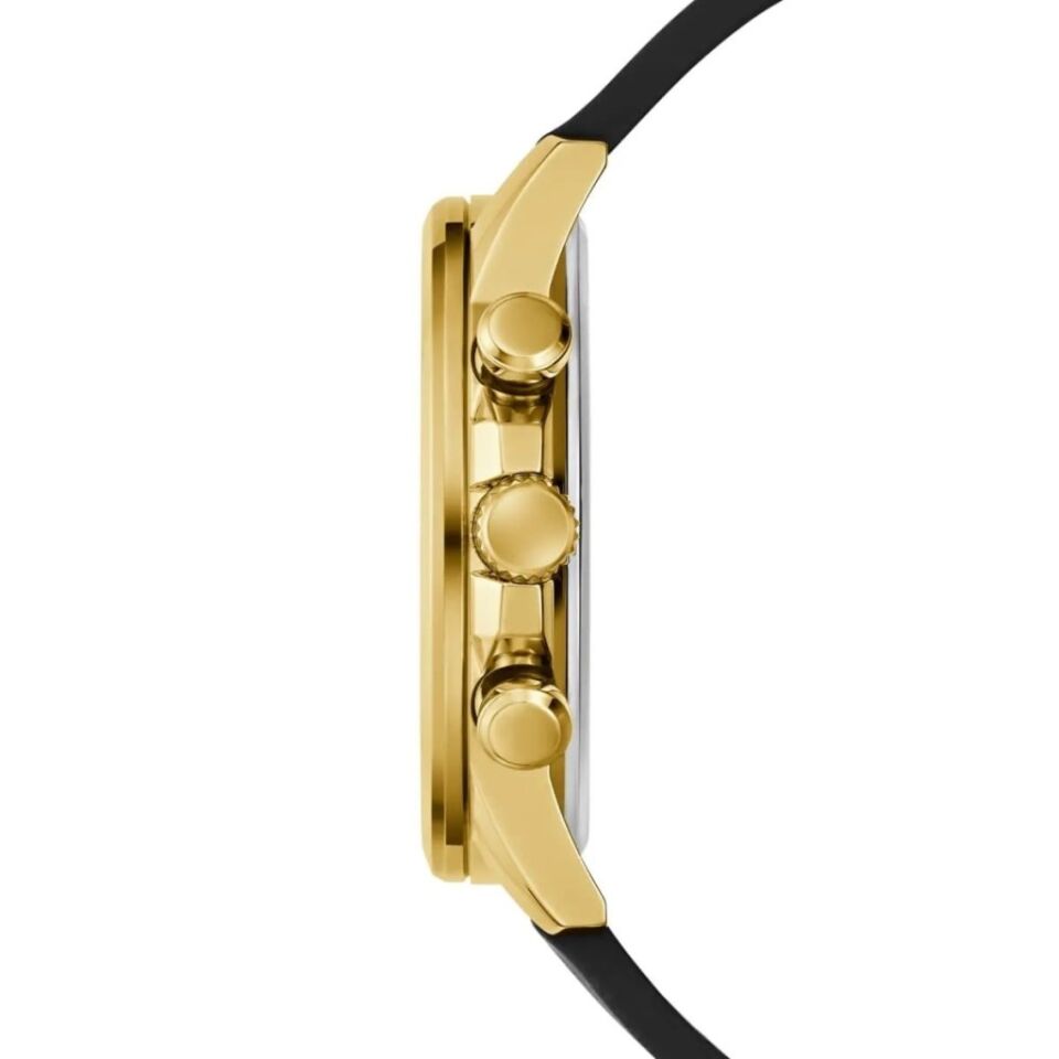 Guess GUGW0913G2 Quartz Deri Siyah 44 mm Erkek Kol Saati