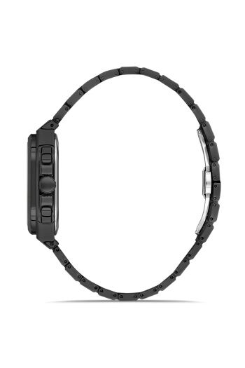 Ferro FM11497AWT-G Quartz Çelik Siyah 42 mm Erkek Kol Saati