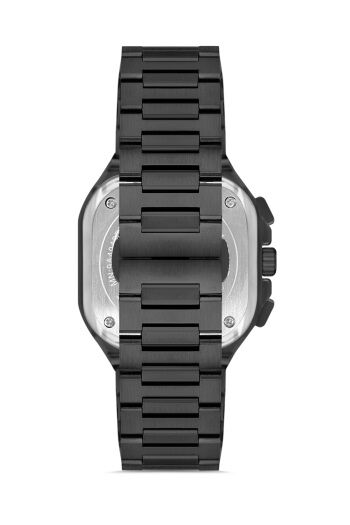 Ferro FM11497AWT-G Quartz Çelik Siyah 42 mm Erkek Kol Saati