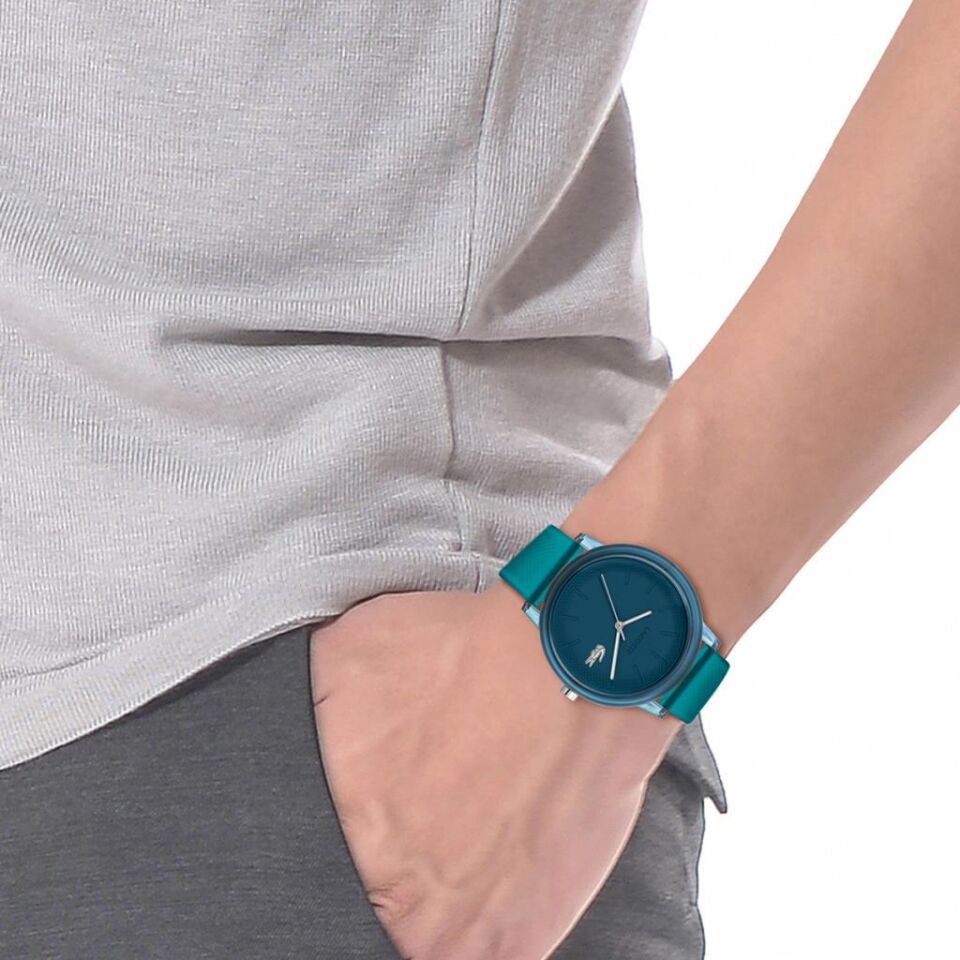 Lacoste 2011318 Quartz Silikon Mavi 42 mm Erkek Kol Saati