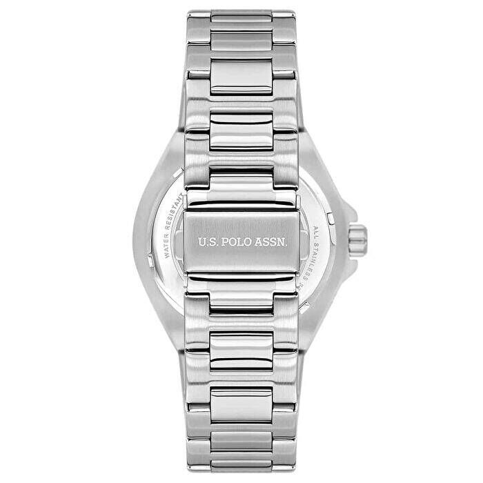 U.s. Polo Assn. USPA1130-01 Quartz Çelik Gri Lacivert 43 mm Erkek Kol Saati