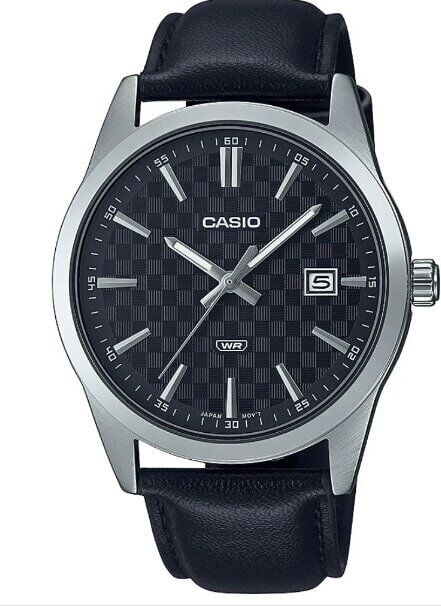 Casio MTP-VD03L-1AUDF Quartz Deri Siyah 41 mm Erkek Kol Saati
