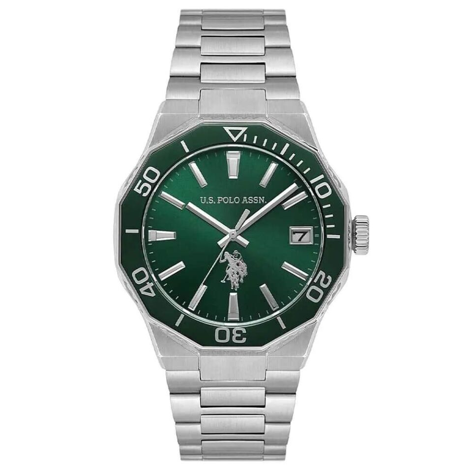 U.s. Polo Assn. USPA1130-04 Quartz Çelik Siyah Lacivert Kadran 43 mm Erkek Kol Saati