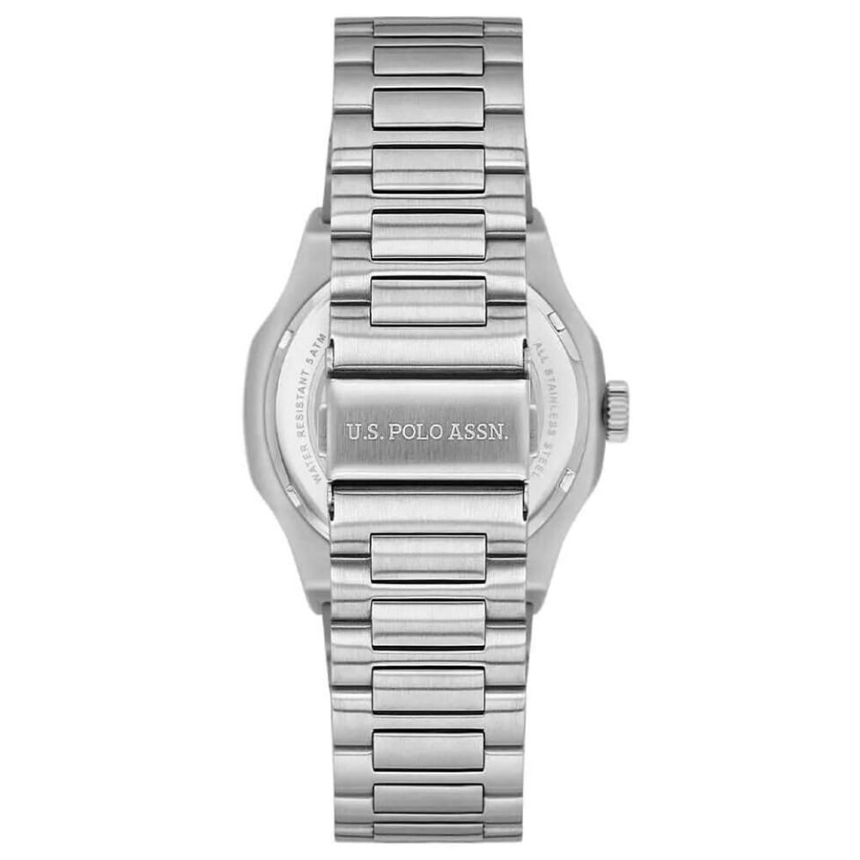 U.s. Polo Assn. USPA1130-04 Quartz Çelik Siyah Lacivert Kadran 43 mm Erkek Kol Saati