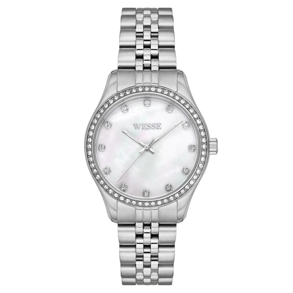 Wesse WWL109708 Quartz Çelik Gri 34 mm Kadın Kol Saati