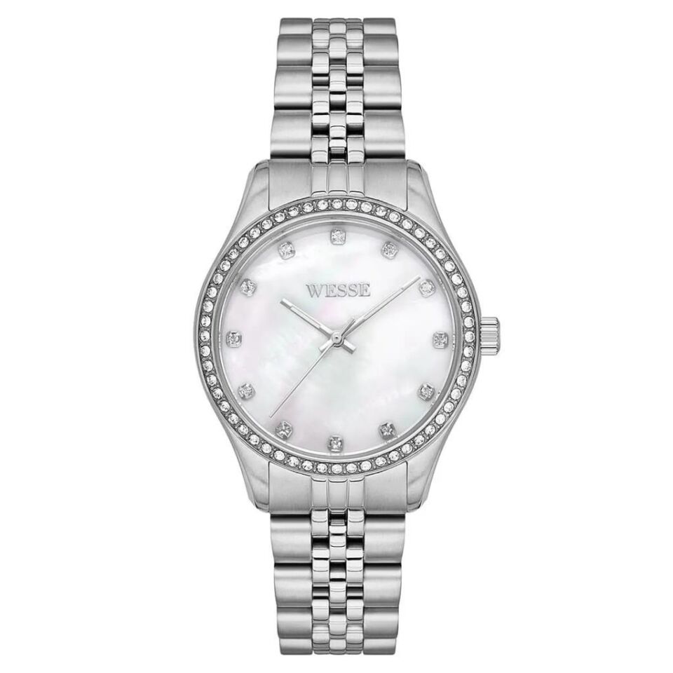 Wesse WWL109708 Quartz Çelik Gri 34 mm Kadın Kol Saati